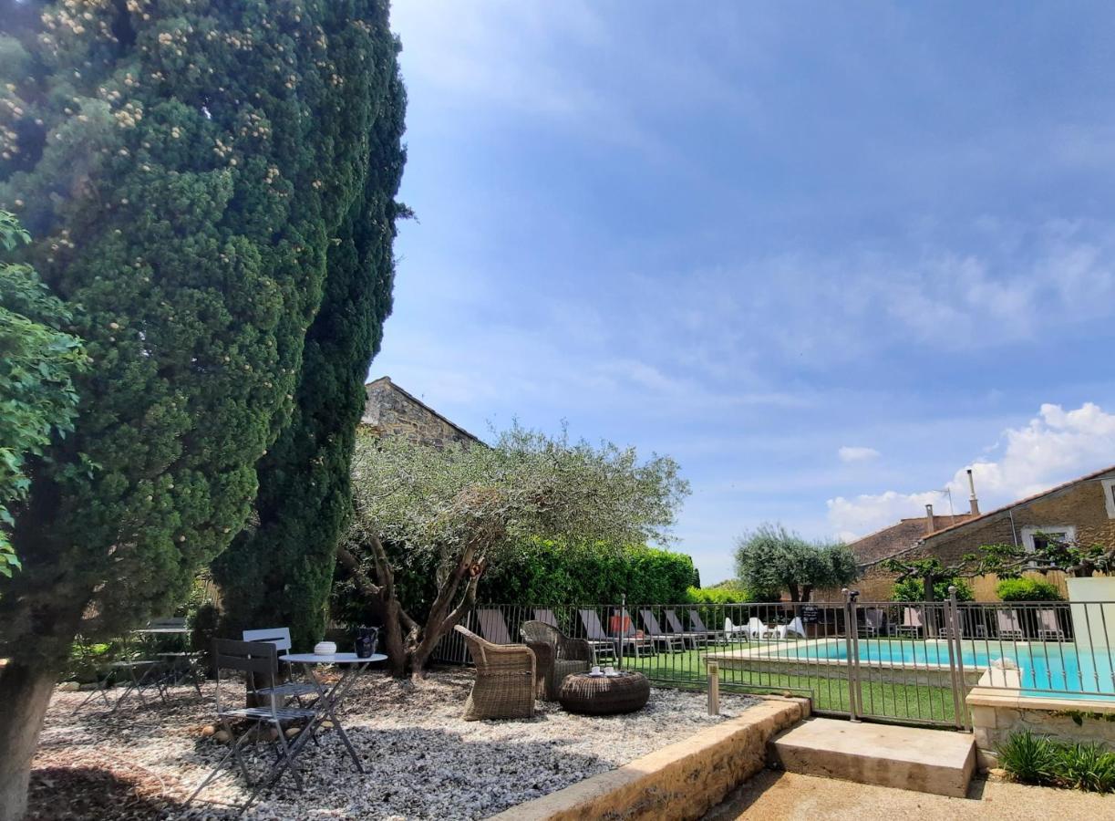 L'Ostal - Bed & Breakfast - Chambres Et Suites De 25 A 40M2 - Spa Saint-Hilaire-d'Ozilhan Экстерьер фото