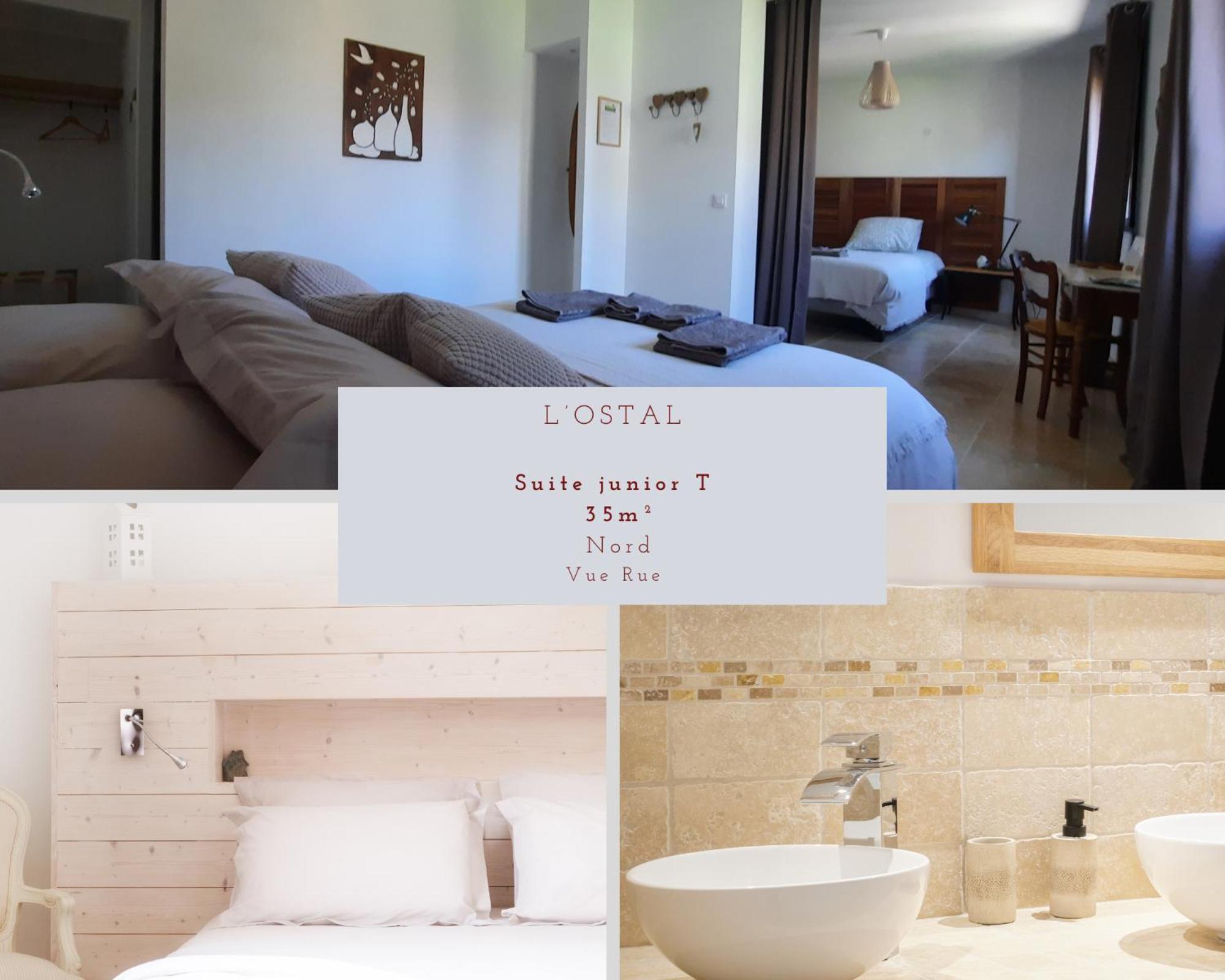 L'Ostal - Bed & Breakfast - Chambres Et Suites De 25 A 40M2 - Spa Saint-Hilaire-d'Ozilhan Экстерьер фото